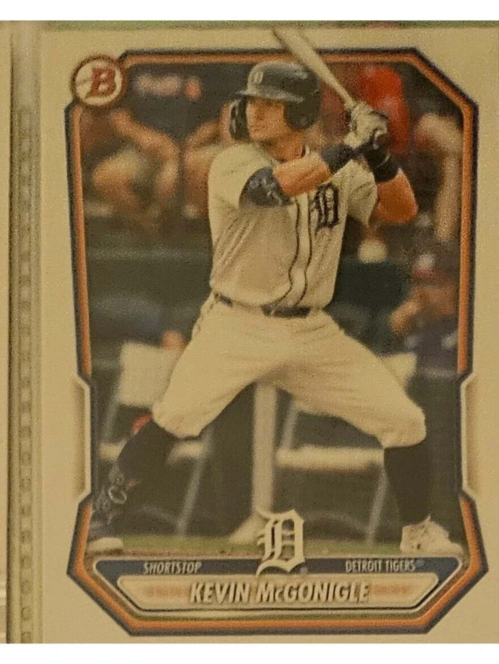 Kevin McGonigle #BP-145 - 2026 Bowman Paper Prospect - Detroit Tigers All star